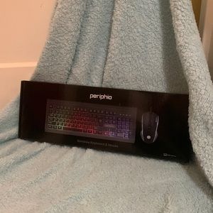 Periphio Rainbow Keyboard and Mouse